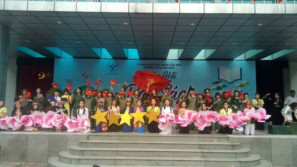 Vở kịch nhỏ trong ngày hội sách